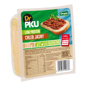 DR Chleb jasny niskobiałkowy PKU 200g