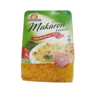 Balviten makaron łazanki niskobiałkowy PKU 250g