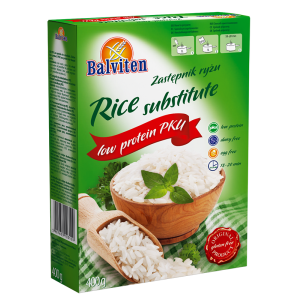 Balviten Rice Substitute – niskobiałkowy zastępnik ryżu PKU 400g