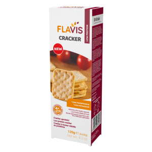Flavis Crackers krakersy niskobiałkowe PKU 120g