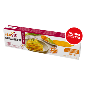 Flavis Spaghetti makaron niskobiałkowy PKU 500g