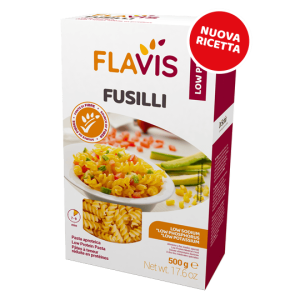 Flavis Fusilli makaron świderki niskobiałkowy PKU 500g