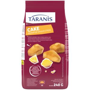 Taranis babeczki o smaku cytrynowym niskobiałkowe PKU 240g (6x40g)